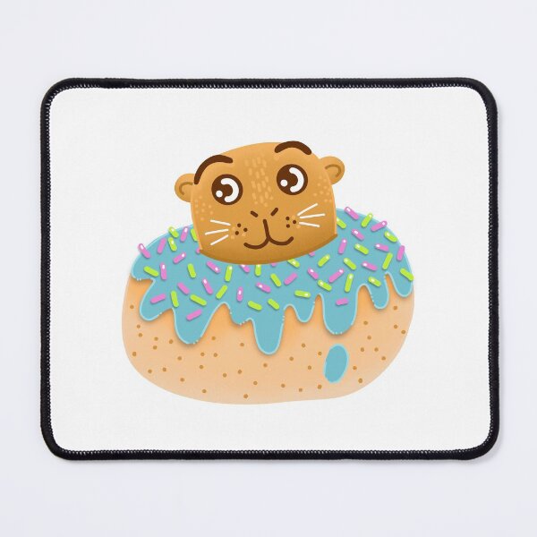 Item preview, Otter in a doughnut designed and sold by jazzydevil.