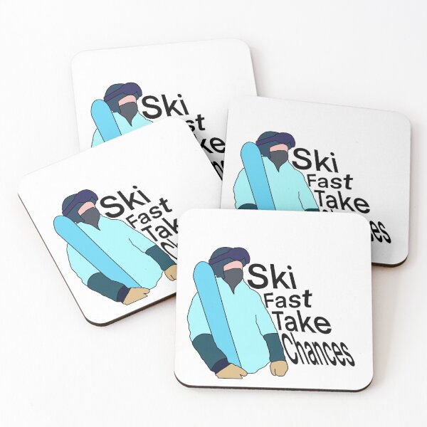 Item preview, Ski Fast Take Chances designed and sold by wwendling.