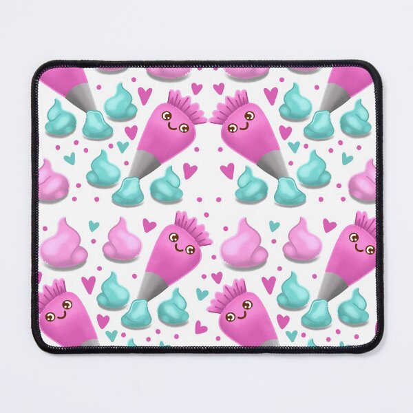 Item preview, Cute little baking pipe pattern in pink designed and sold by jazzydevil.