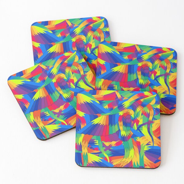 Item preview, Colorful Bird Pop Art 3 designed and sold by steaqy.