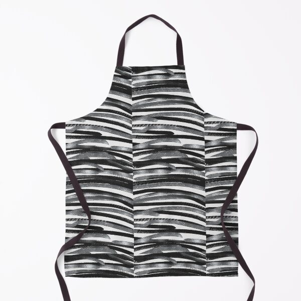 Item preview, Oil Paint Abstract Art Painting Silver Metallic Black Pattern designed and sold by hopecope.