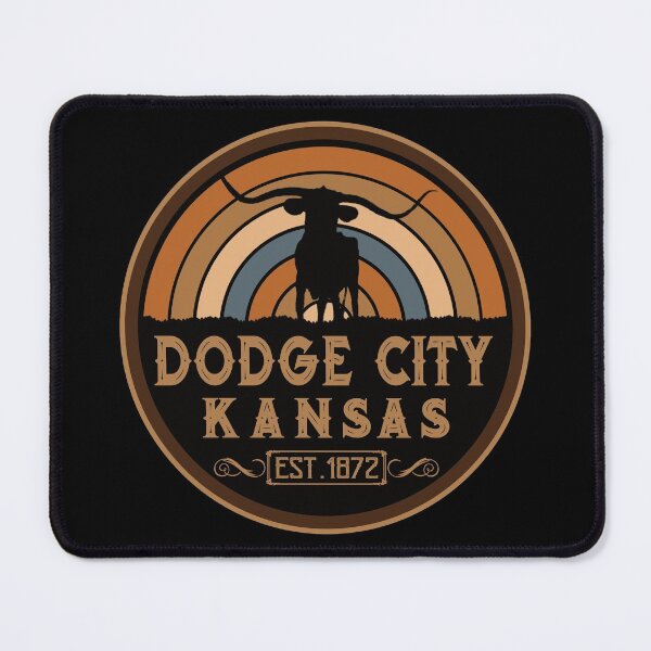 Item preview, Dodge City Kansas Retro Wild West Cowboy designed and sold by NoBonesLife.