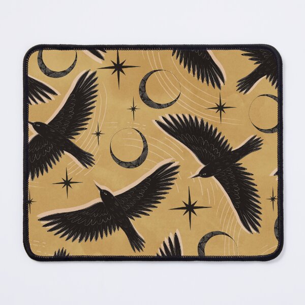 Item preview, Raven With Shadow Yellow designed and sold by Lidiebug.