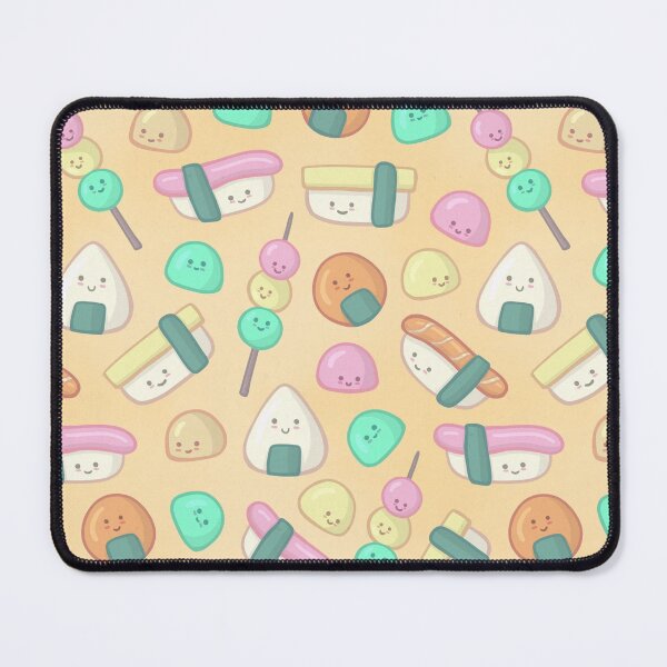 Item preview, Happy Japanese Snacks - Oatmeal Yellow designed and sold by by-lauren.