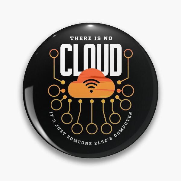 Item preview, There is No Cloud It's Someone Else's Computer Tech Humor designed and sold by Uppercase Tees.