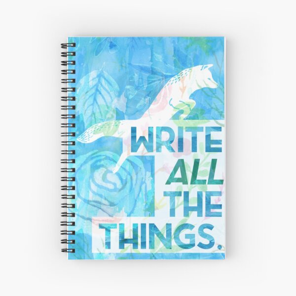 Freezy Fox Spiral Notebook