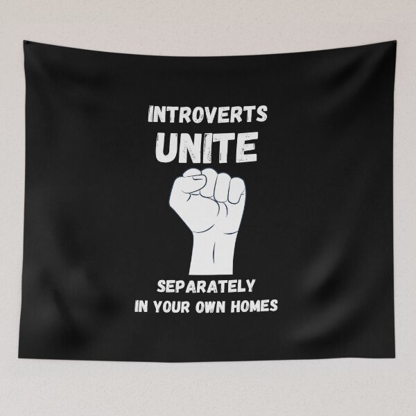 Item preview, Introverts unite separately in your own homes designed and sold by YuneDesigns.