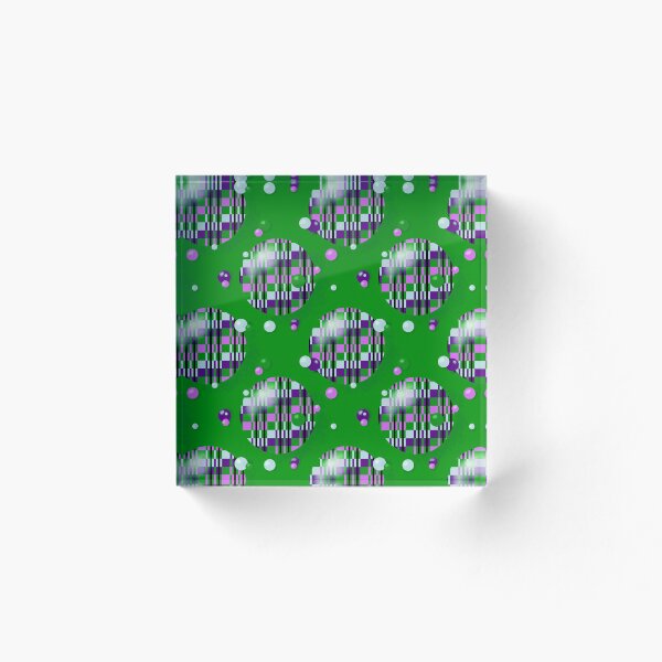 Item preview, Step-Up Stripe Polka Dot Celebration in Purple and Green designed and sold by Maryyx-Designs.