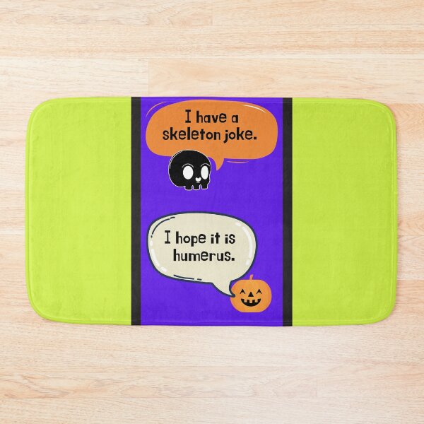 Item preview, Funny Skeleton Halloween Pun Joke  designed and sold by Designs By YL.