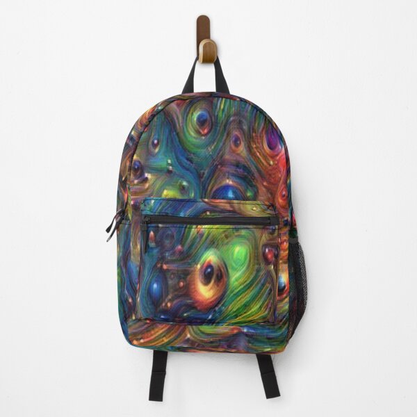 Item preview,  trippy rainbow digital art design designed and sold by BelAnnGrey.