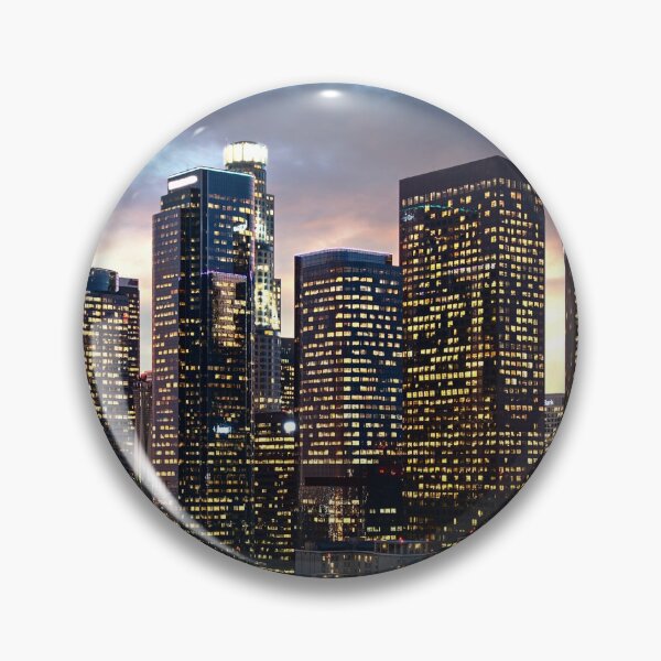 Item preview, Los Angeles Skyline California Sunset CA designed and sold by Piper-Deals.
