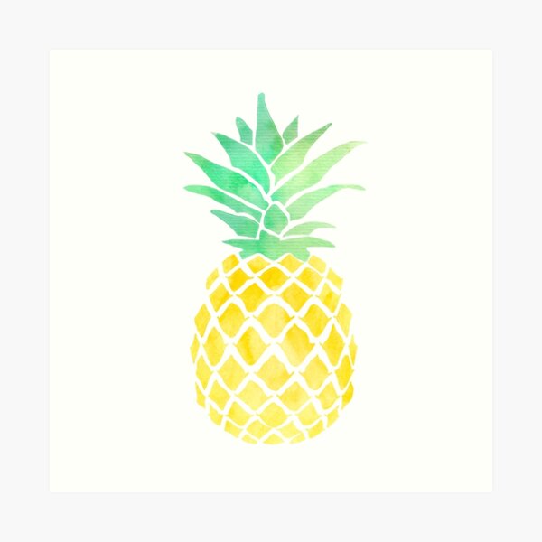 If You Were A Fruit Youd Be A Fineapple Art Print For Sale By