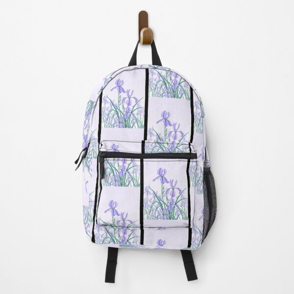 Item preview, purple iris in purple background designed and sold by DarnickSaarang.