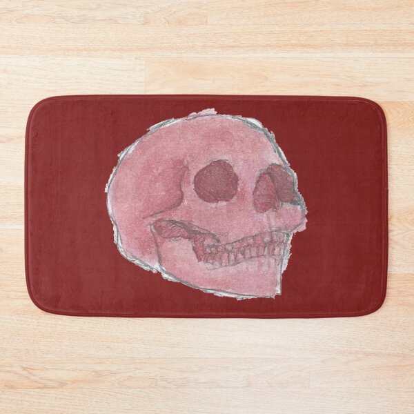 Item preview, Red Watercolour Skull designed and sold by Old Soul Imagination .