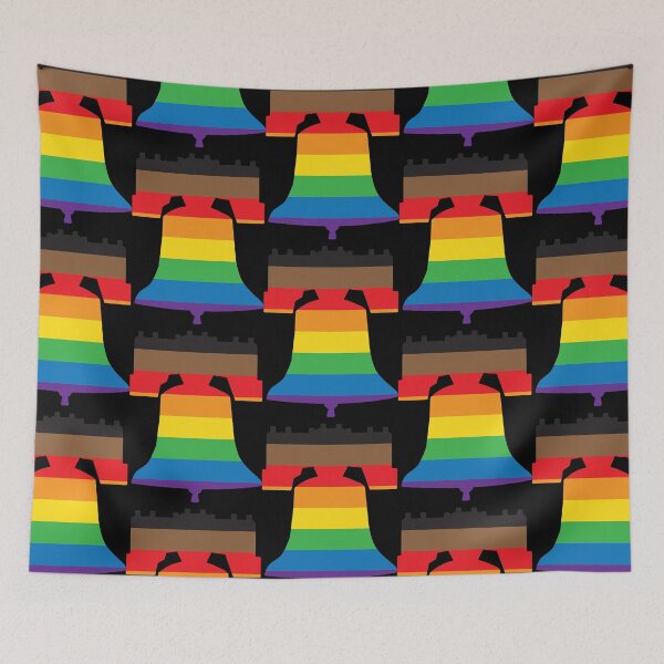 Item preview, Liberty Bell Pride Flag  designed and sold by MacelynArp8.