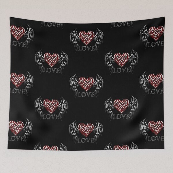 Item preview, Tribal Winged Heart Love  designed and sold by MessiasTruax.