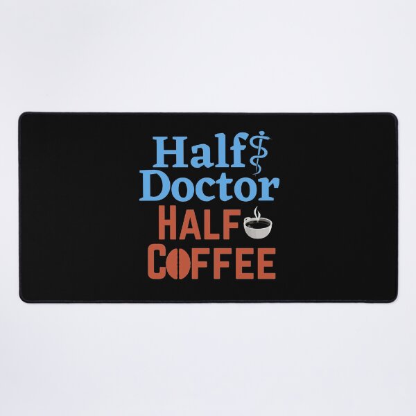 Item preview, Half Doctor Half Coffee: Half Human Half Coffee designed and sold by ACC .