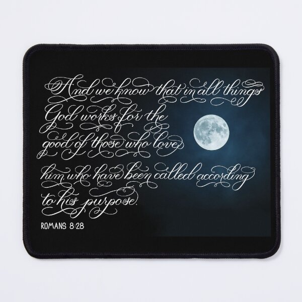 Item preview, Bible Verse Romans 8:28 Spiritual Quote designed and sold by Gsallicat.
