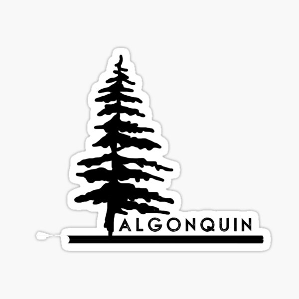 Algonquin Tree Sticker