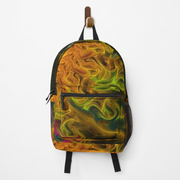 Item preview, Abstract digital illustration of a yellow fiery background pattern designed and sold by siwabudda.