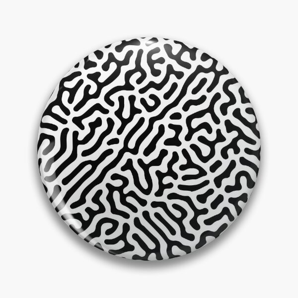 Item preview, Black Turing Pattern designed and sold by amirmax.