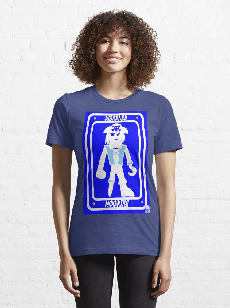 Alternate view of DISABLED MOORING Essential T-Shirt