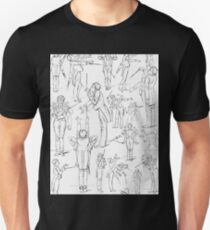 Hans Schließmann Mahler conducting caricature Unisex T-Shirt
