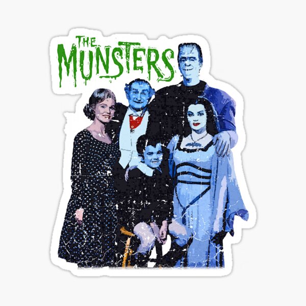 Aperçu de l'œuvre Les Munsters, fanés et en détresse créée et vendue par MessiasTruax.
