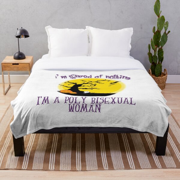 Item preview, Scared of Nothing Polyamorous Bisexual Woman designed and sold by PolyKinkyQueer.