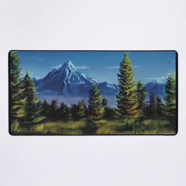 Item preview, Mountain pond designed and sold by Anna Dreams_Art.