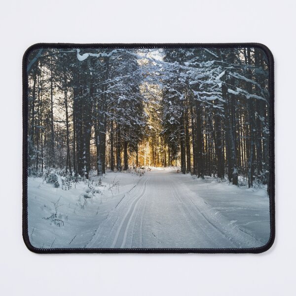 Item preview, Snowy Road designed and sold by DOKU_TEAM SHIRT.