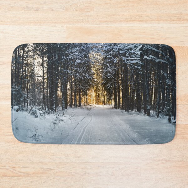 Item preview, Snowy Road designed and sold by DOKU_TEAM SHIRT.
