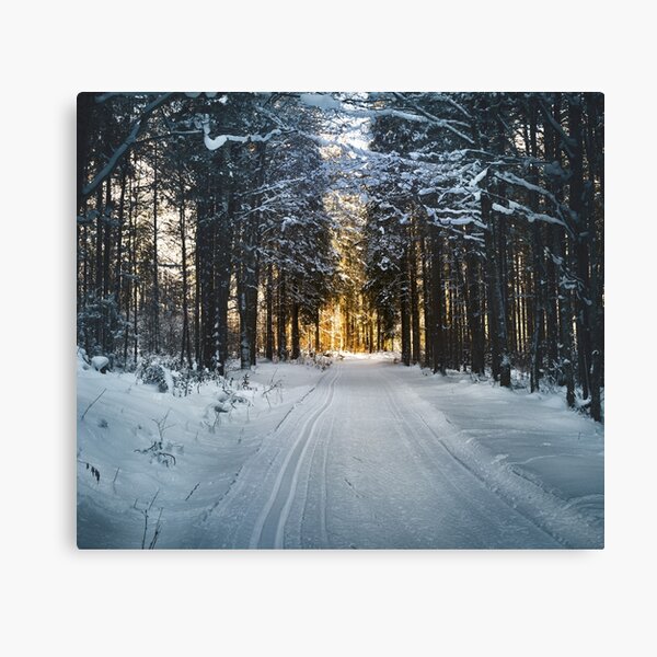 Item preview, Snowy Road designed and sold by DOKU_TEAM SHIRT.