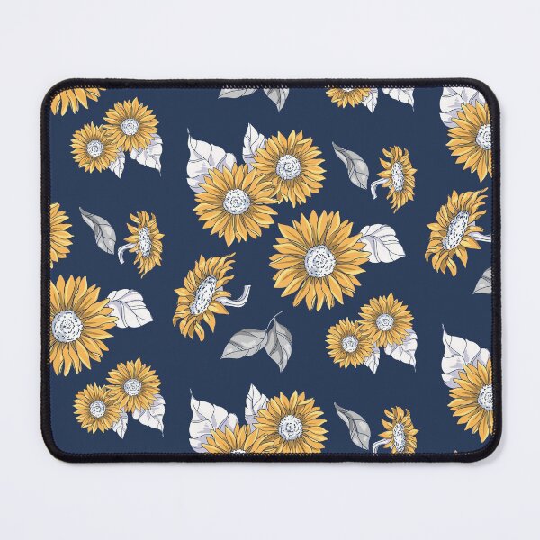 Item preview, Sunflower Illustration Floral Pattern designed and sold by SLAG-Creative.