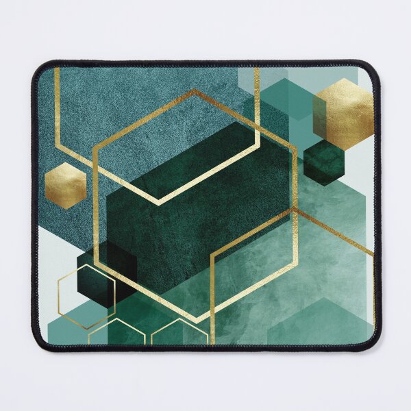 Item preview, Teal Green Geo designed and sold by UrbanEpiphany.