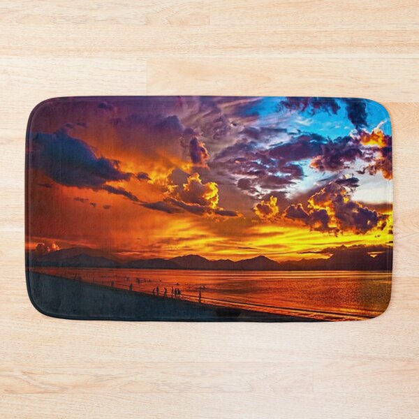 Item preview, Beach lagoon Danang Bay Vietnam, Sunset Beach photo, designed and sold by Nostrathomas66.