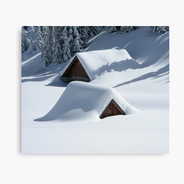 Item preview, Snowy house designed and sold by DOKU_TEAM SHIRT.