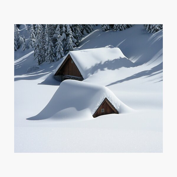 Item preview, Snowy house designed and sold by DOKU_TEAM SHIRT.
