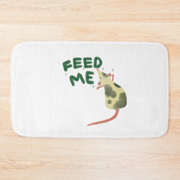Item preview,  “feed me” rat design designed and sold by mjalred.