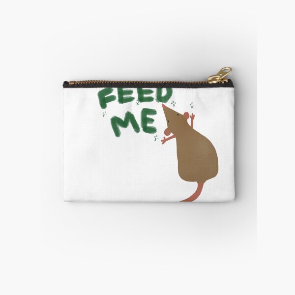 Item preview,  “feed me” rat design designed and sold by mjalred.