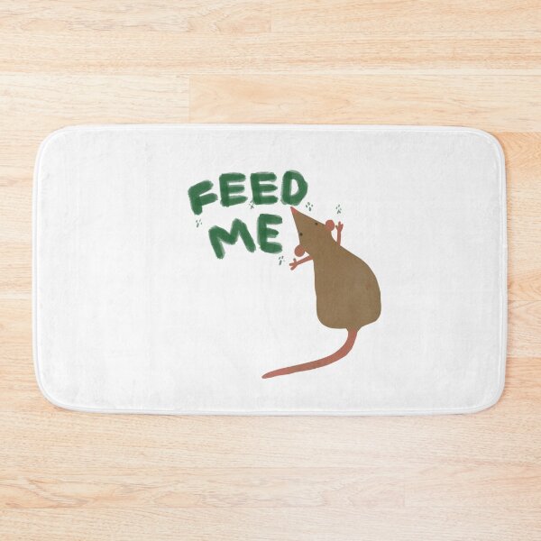 Item preview,  “feed me” rat design designed and sold by mjalred.