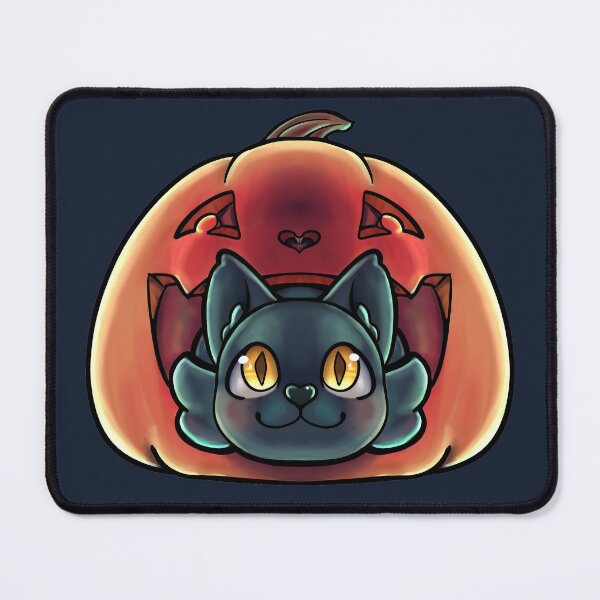 Item preview, Cat in a carved pumpkin designed and sold by OrangeRamphasto.