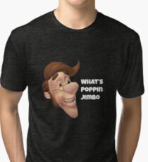 What's poppin jimbo meme Tri-blend T-Shirt