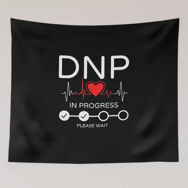 Item preview, DNP In Progress, Doctor Of Nursing Practice, Enhanced Nursing Degree, designed and sold by Sun Sand & Sea Art.