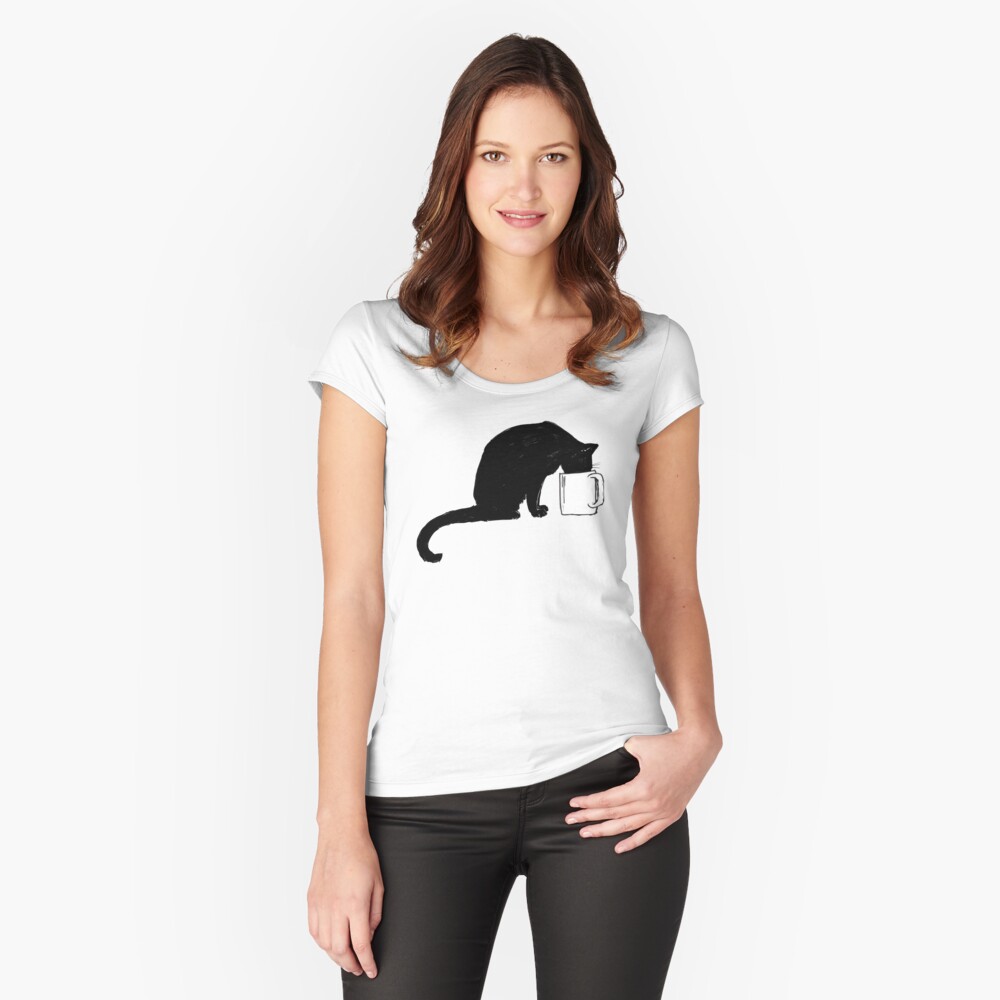 Item preview, Fitted Scoop T-Shirt designed and sold by bluebell42.