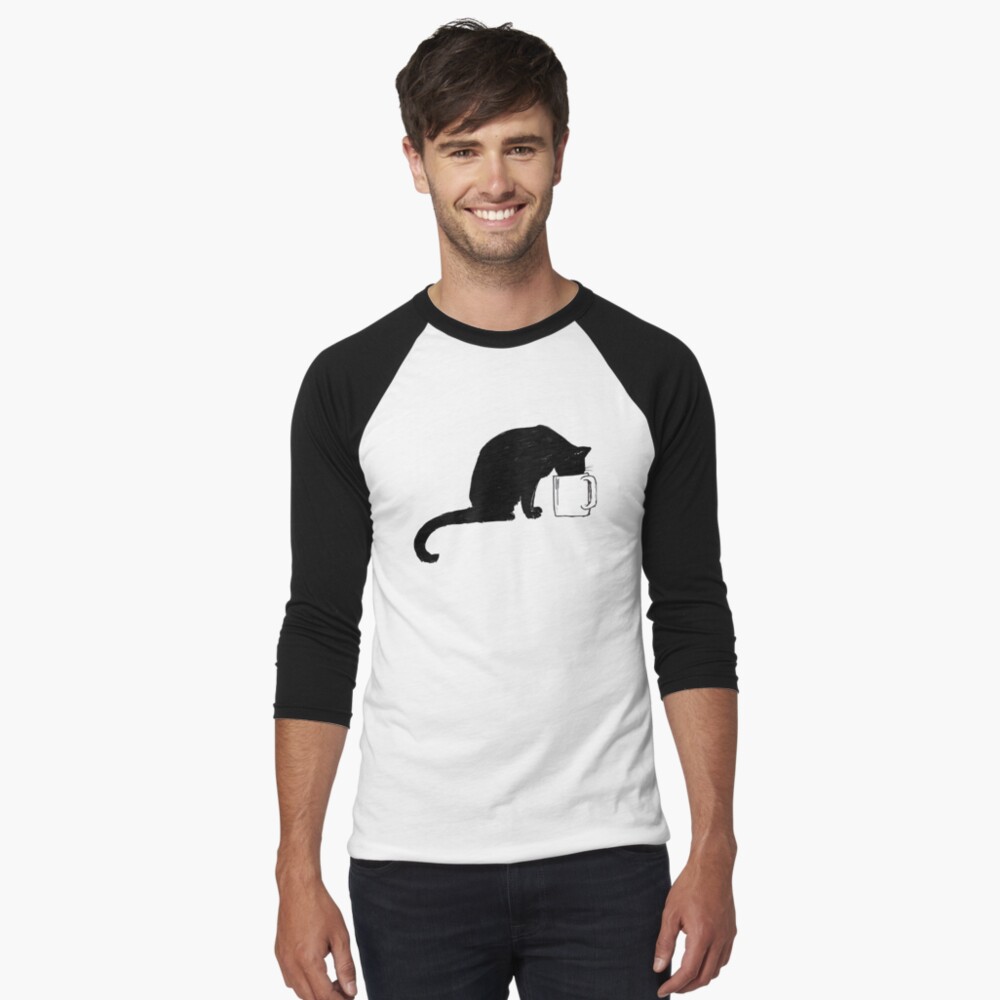 Item preview, Baseball ¾ Sleeve T-Shirt designed and sold by bluebell42.