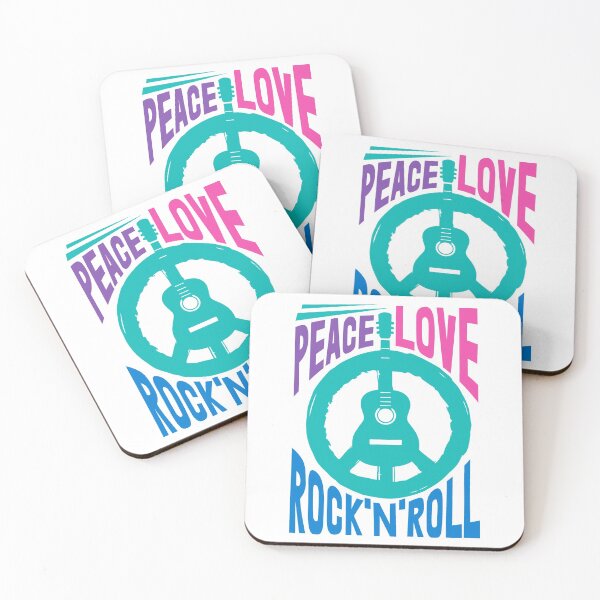 Item preview, Peace Love Rock n Roll designed and sold by Jandsgraphics.