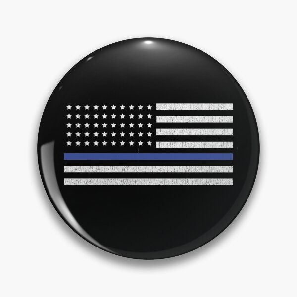 Item preview, Back the Blue | Vintage Police Support American Flag designed and sold by ETIndustries.