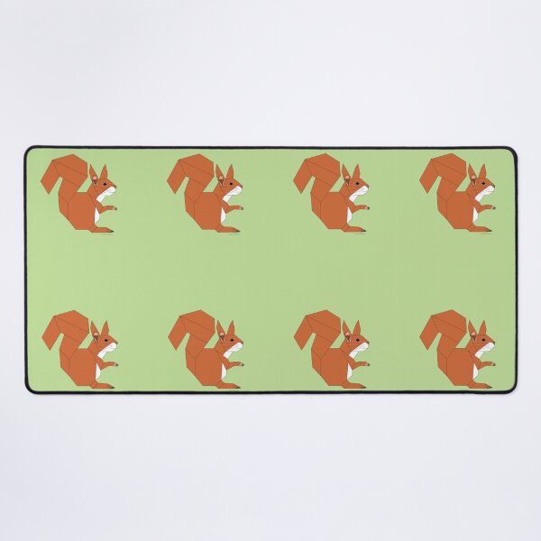 Item preview, Geometric Red Squirrel Patten designed and sold by Caseymakesart.