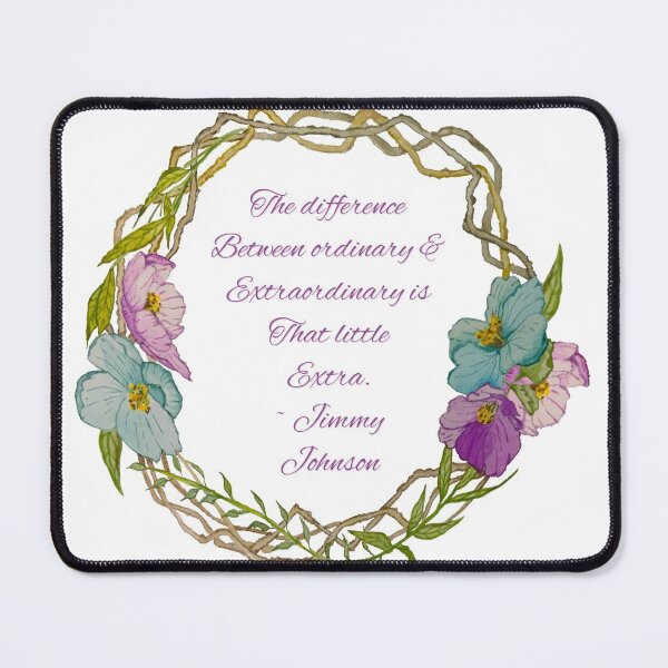 Item preview, Difference Between Ordinary & Extraordinary Quote designed and sold by BrushdFantasies.